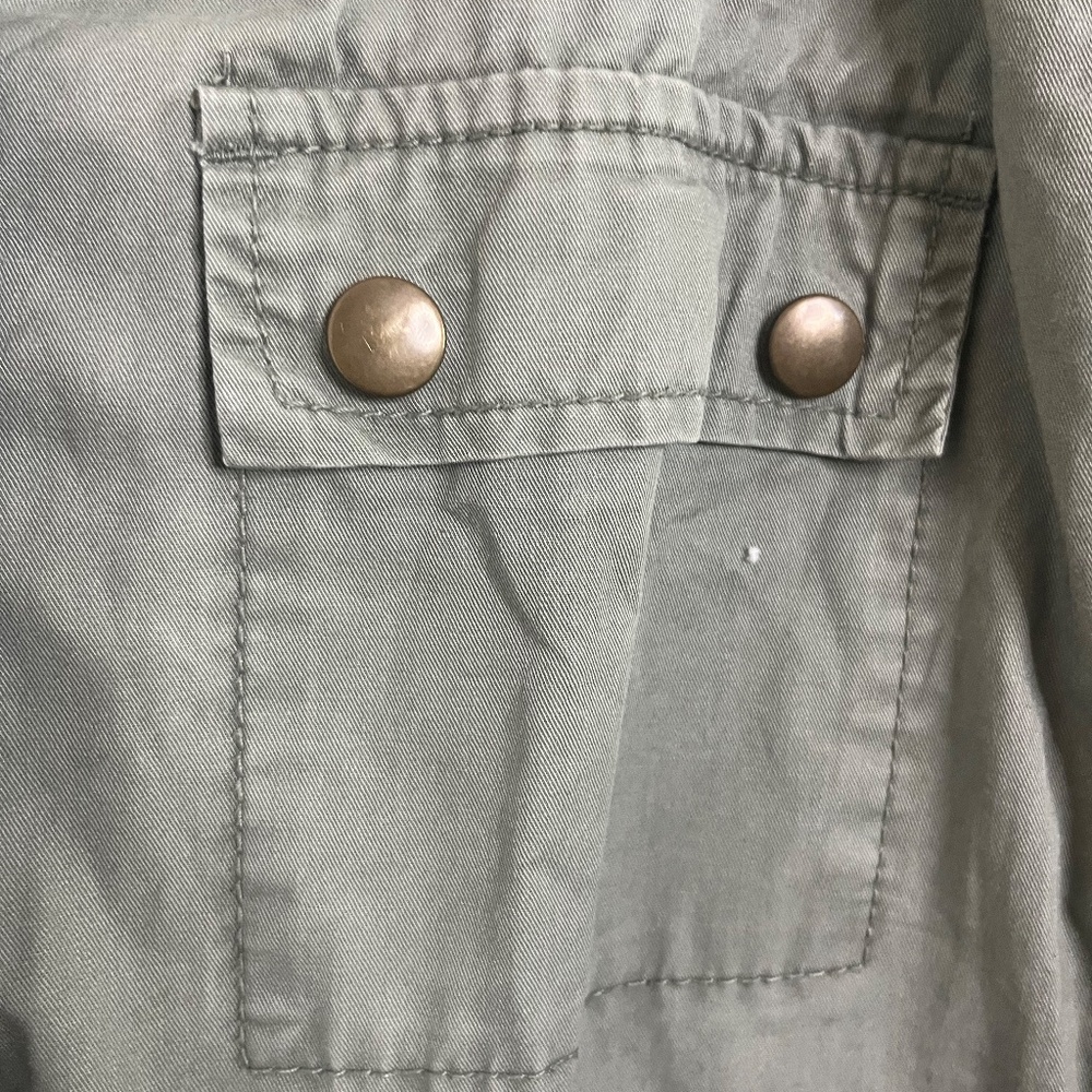 Life in Progress Olive Green Military Utility Jacket – Size M - Picture 4 of 16